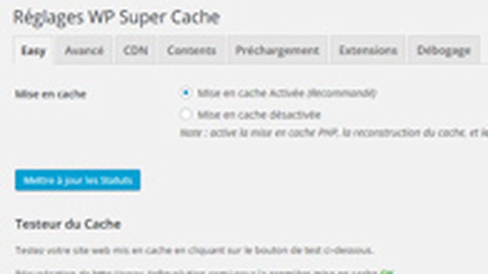 WP Super Cache