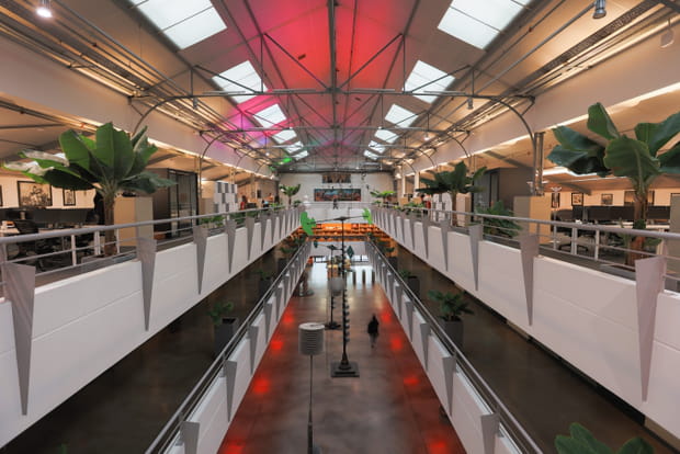 Un bâtiment de structure Eiffel