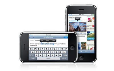 'nouvelle' fonction copier-coller sur l'iphone