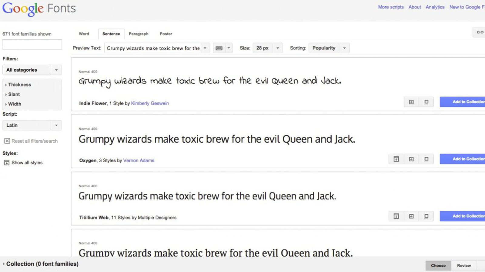 Google Fonts