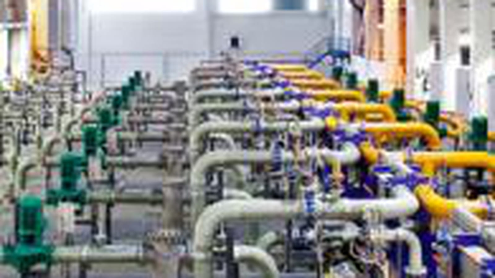 Des réservoirs de stockage d'eau