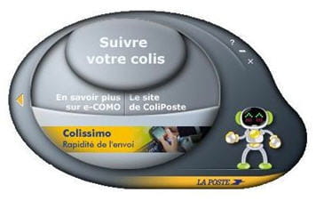 application de suivi des colissimo