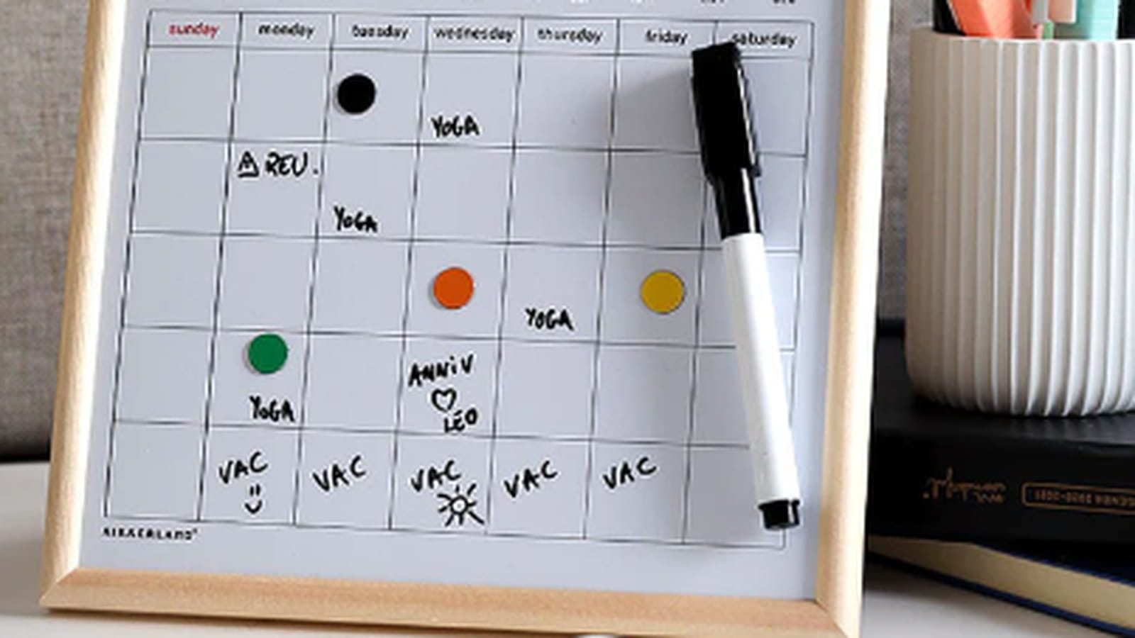 Calendrier ardoise