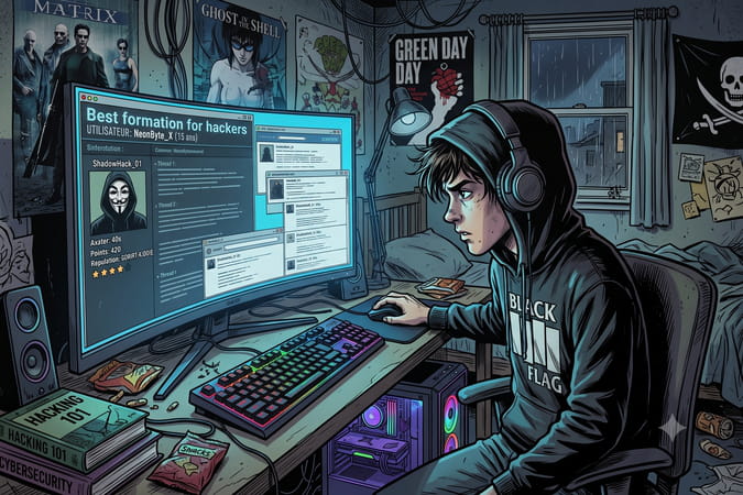 Immersion dans l'&eacute;cole du (cyber)crime&nbsp;: comment les a&icirc;n&eacute;s forment les plus jeunes au hacking