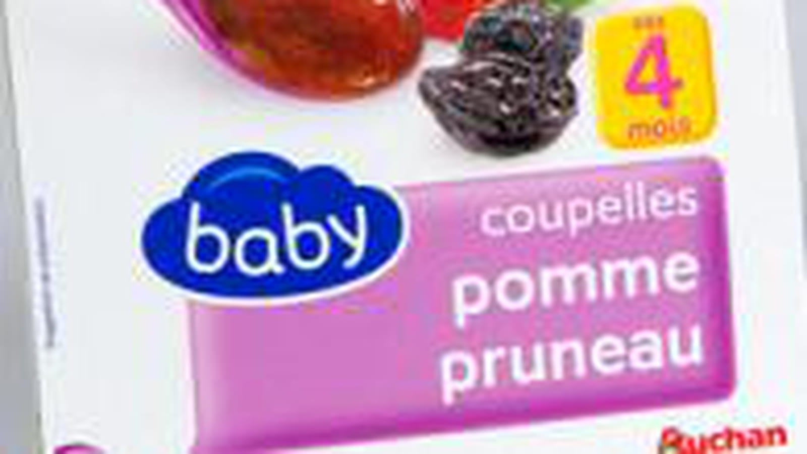 Compotes Auchan