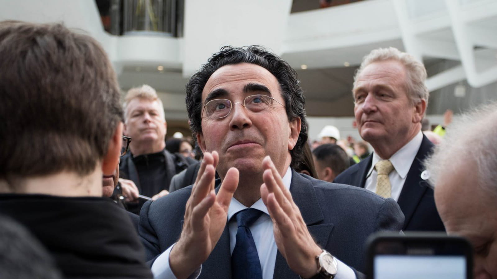 Calatrava était également présent