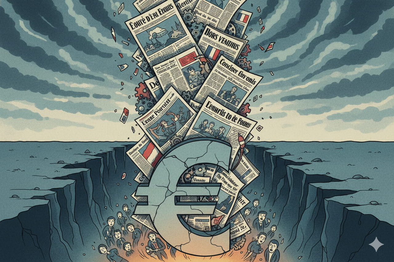 Crise de la presse : des chiffres (et des explications) qui font peur