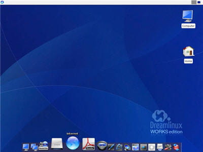 aperçu de la distribution dreamlinux