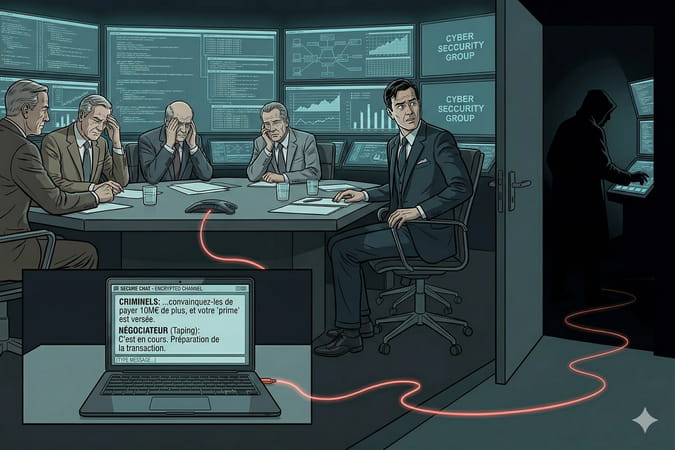 Ransomware&nbsp;: quand le n&eacute;gociateur se fait corrompre, c'est l'entreprise qui trinque