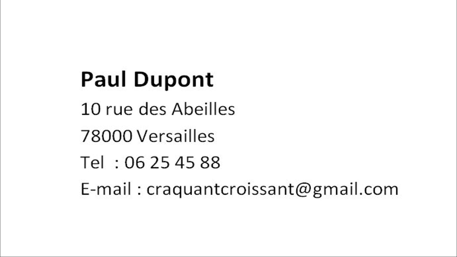 Mail
