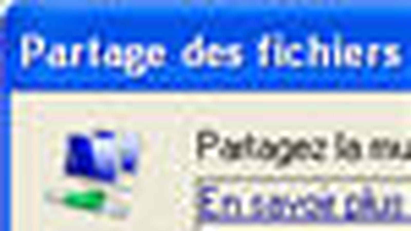 Partage de fichiers