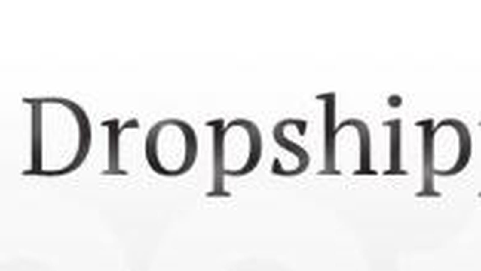 Dropshipping