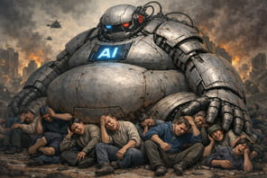 Bienvenue dans l'&egrave;re des "omniscalers", 9&nbsp;g&eacute;ants de la tech que l'IA rend toujours plus forts