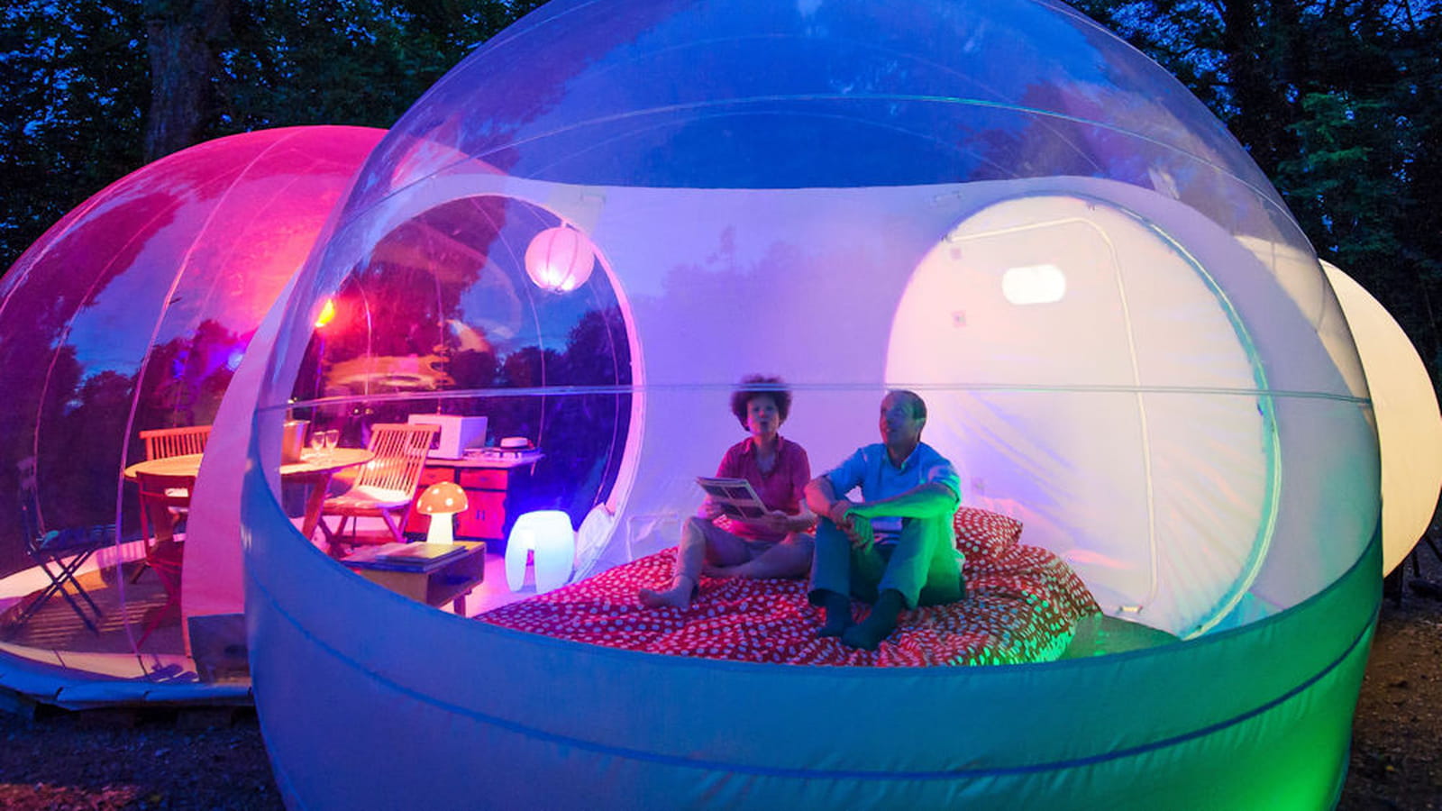 Dans une bulle