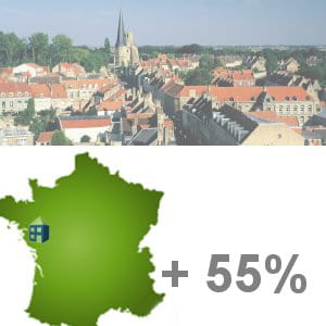 la chapelle-heulin est la 30e ville du classement.