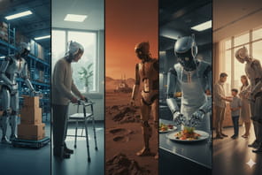 Kung-fu, danse, tennis... 5&nbsp;robots humano&iuml;des&nbsp;&agrave; suivre