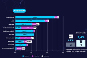 Infographie&nbsp;: la Fnac, grand gagnant SEO de l'avant Black Friday