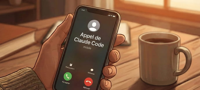 "Je travaille avec une IA, elle m'appelle au t&eacute;l&eacute;phone quand elle a un souci"