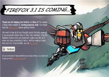 disponible aujourd'hui en beta 2, la version finale de firefox 3.1 devrait être
