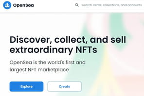 OpenSea veut permettre l'av&egrave;nement du web des cr&eacute;ateurs gr&acirc;ce aux NFT