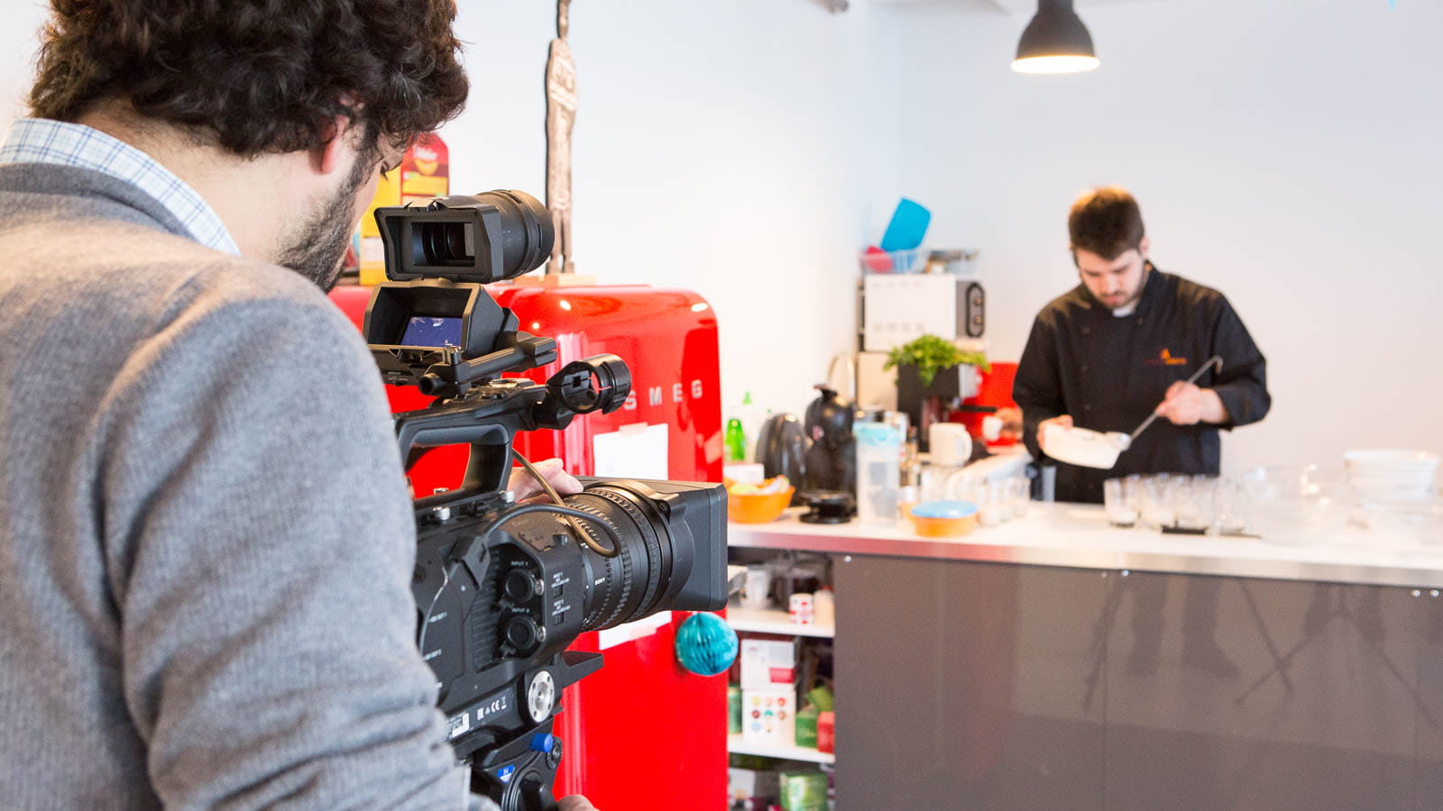 Shooting photo et vidéo en cuisine