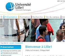 l'université de lille 1 utilise elgg