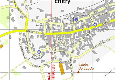 cartographie prenant compte des annotations du sdis 89