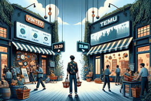 Temu vs Vinted&nbsp;: qui remportera la bataille du pouvoir d'achat&nbsp;?