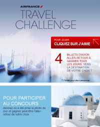 grâce à ce jeu concours, air france a gagné 250 000 fans en deux semaines