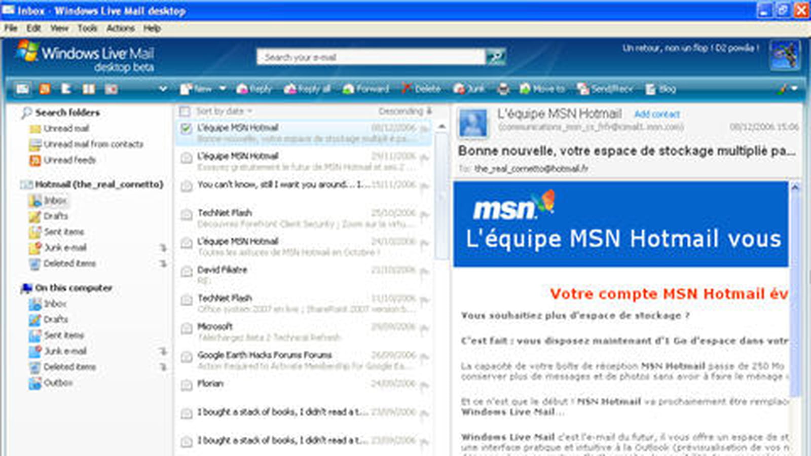 Windows Live Mail