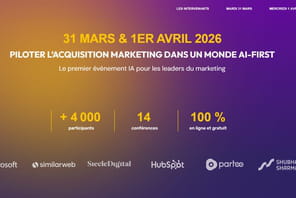 AI SCOPE&nbsp;: le rendez-vous IA des leaders du marketing se tiendra les 31&nbsp;mars et 1er avril 2026
