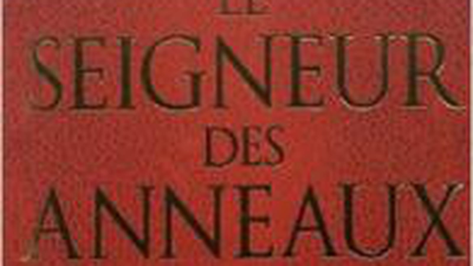 "Le Seigneur des anneaux", Tolkien