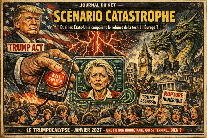 Scenario catastrophe&nbsp;: et si les Etats-Unis coupaient le robinet de la tech &agrave; l'Europe&nbsp;?