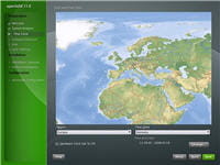 l'installation très simple et graphique d'opensuse