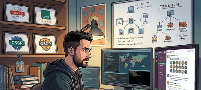 Il se reconvertit dans la cybers&eacute;curit&eacute; en deux ans et sans dipl&ocirc;me&nbsp;: ses six conseils pour faire comme lui