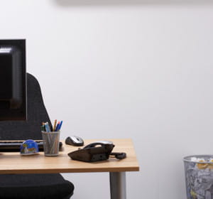 un bureau bien rangé vous fera gagner du temps.