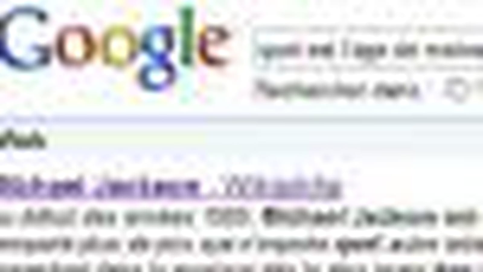 Google : résultats mitigés