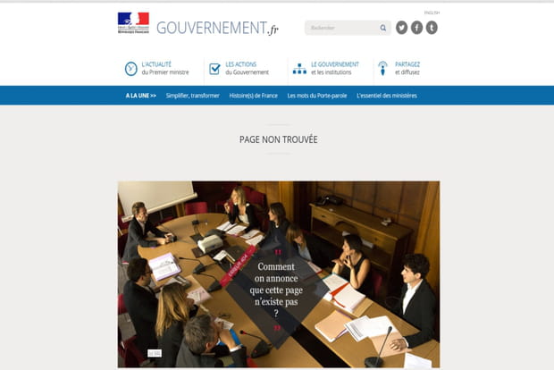 Le Gouvernement français