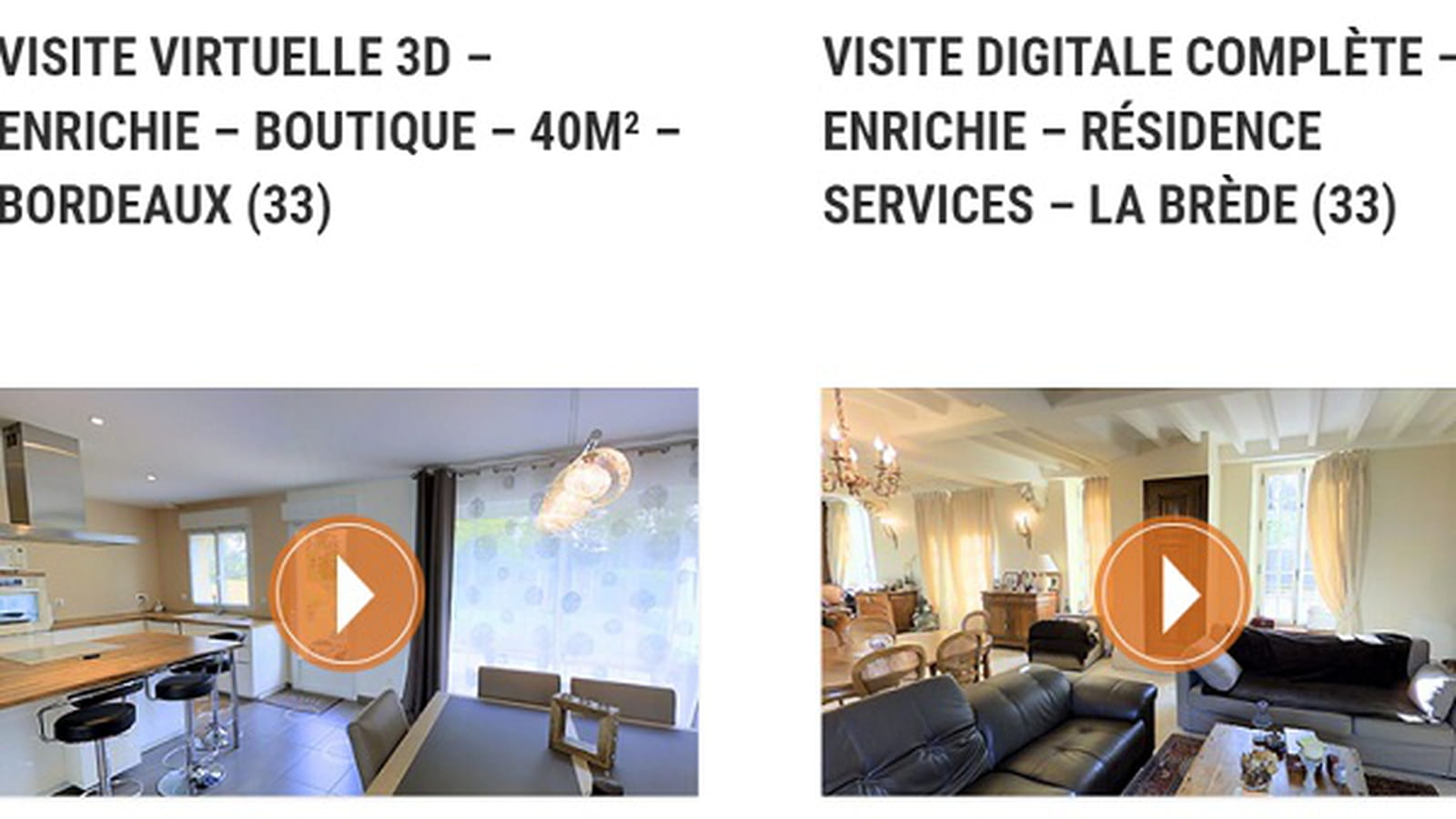 Visites virtuelles 