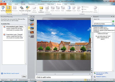 powerpoint 2010 est vraiment la plus grosse évolution de cette suite bureautique