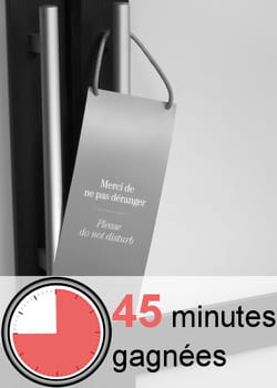 faites savoir que vous voulez vous couper du monde un moment.