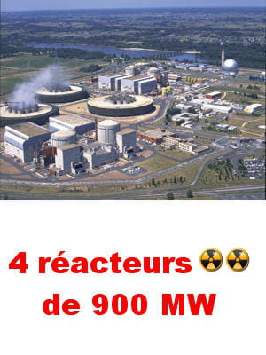 les tours de réfrigération ne dépassent pas 28 mètres de haut.