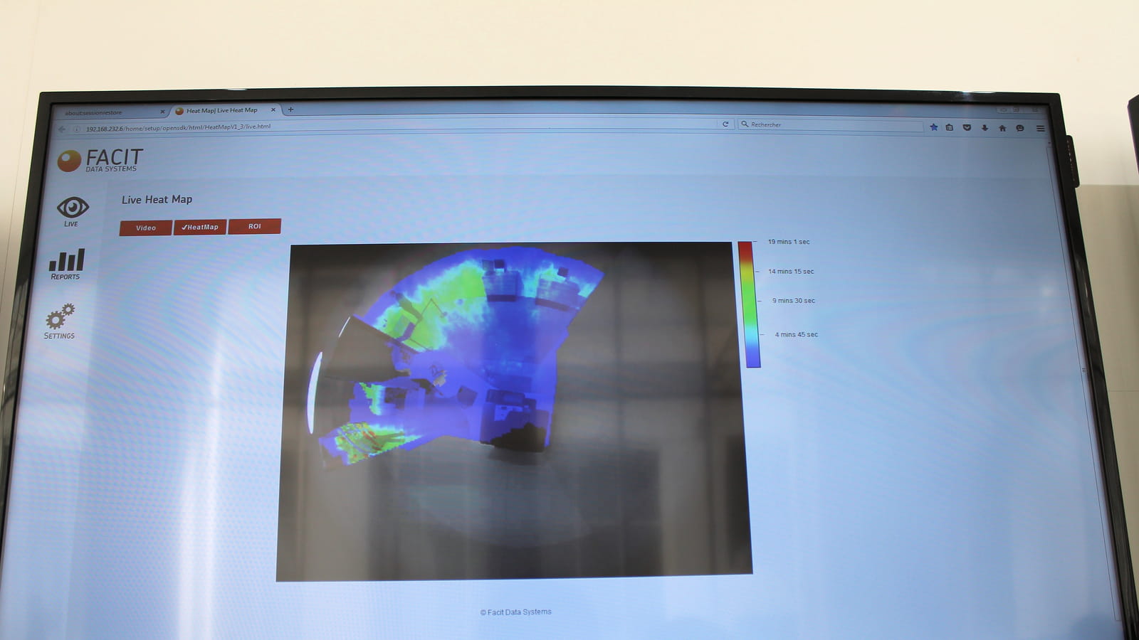 Heatmap grâce à la vidéosurveillance