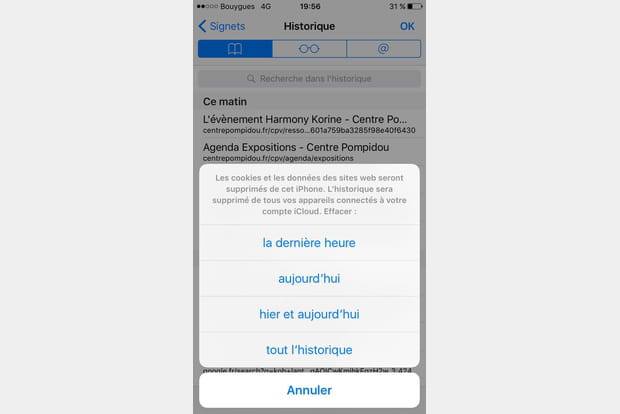 Comment Supprimer Une Adresse Mail En Mémoire Effacer l'historique