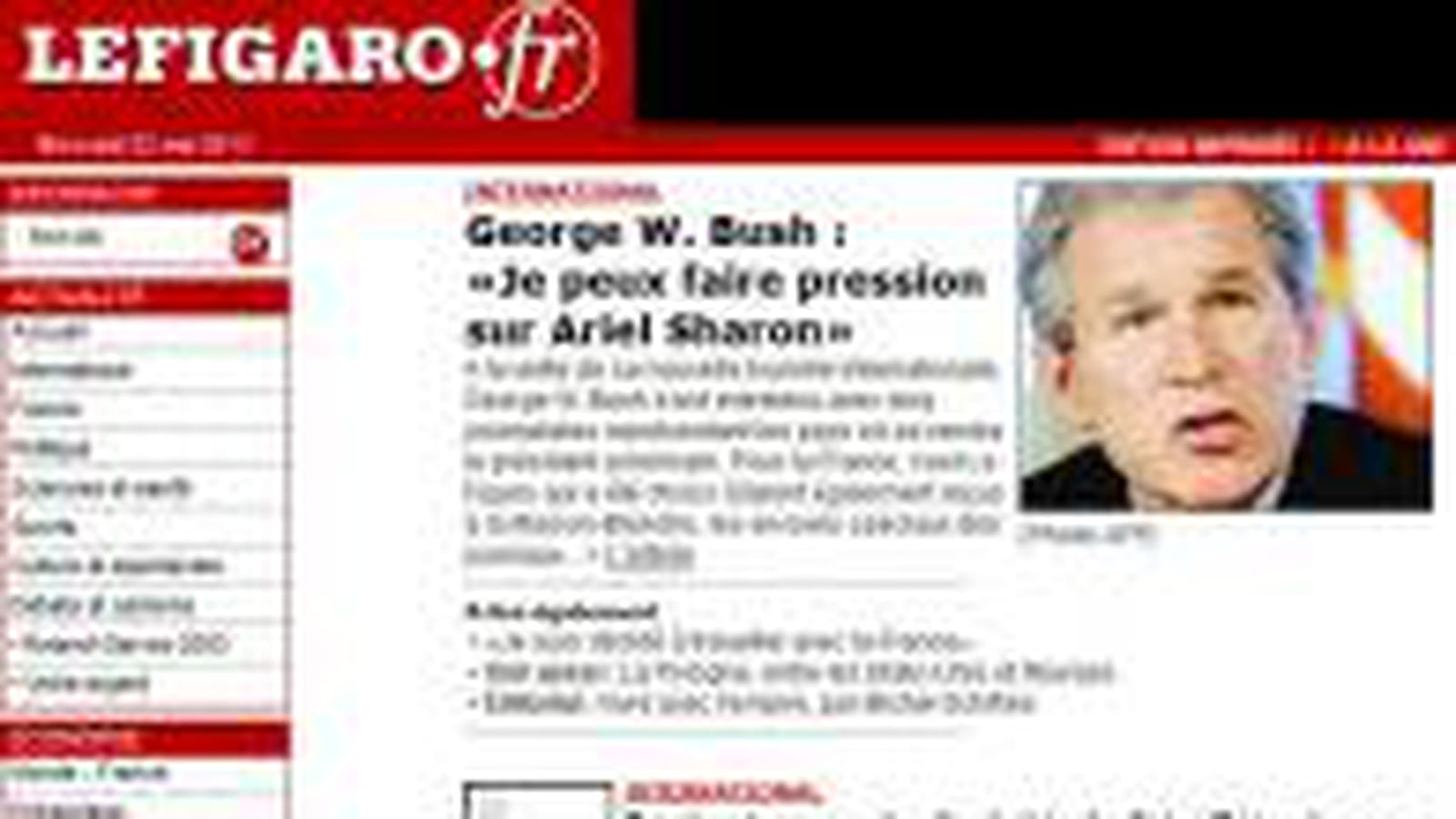 Le Figaro en 2003