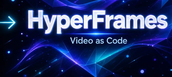 Test d'HyperFrames, l'outil IA qui veut remplacer Premiere Pro par de simples prompts