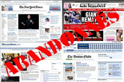 google a arrêté son programme de gestion de publicités pour les journaux