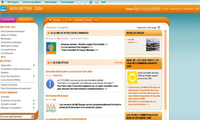 accès profilé au site intranet métier assurance de la maaf