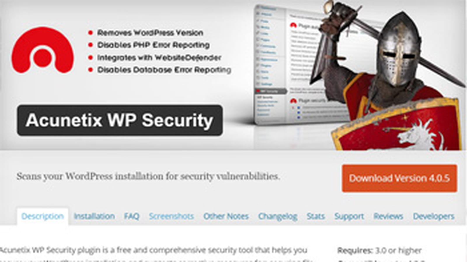 Acunetix WP Security