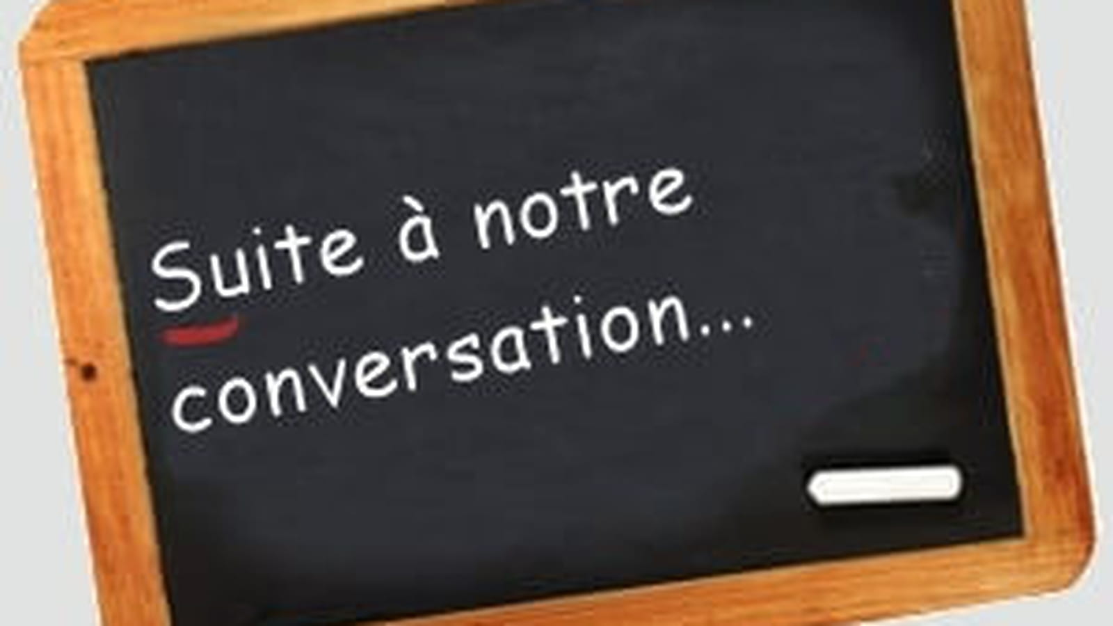 Suite à